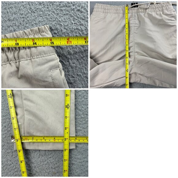 Nike Fear Of God Pants Men Extra Small XS String Beige Nylon Warm Up NBA Air FOG - Picture 10 of 10